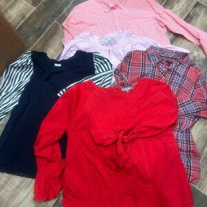Lot of Women's tops - Chico's/J.Crew/Talbot - size XL